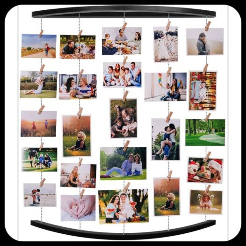 Unique Photo Collage Display Frame